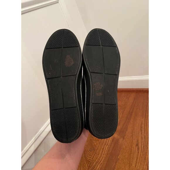 Stuart‎ Weitzman Suede Black Fur-Trim Ankle Boots Size 9.5 - Picture 7 of 7